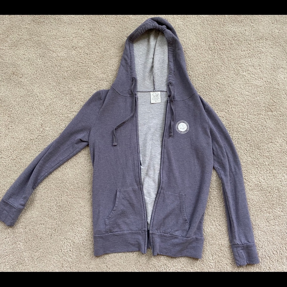 Ivory Ella Full ZIP Sweatshirt
